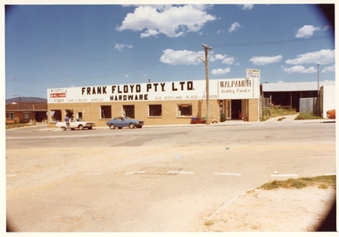 Photograph, Pleasant Creek Special School, Frank Floyd Pty Ltd. Hardware Store, Wimmera Street Stawell Nov 1975, Nov 1975