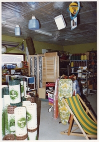 Photograph, Pleasant Creek Special School, Frank Floyd Pty Ltd. Hardware Store interior Wimmera Street Stawell Nov 1975, Nov 1975