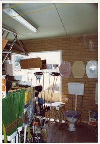 Photograph, Pleasant Creek Special School, Frank Floyd Pty Ltd. Hardware Store interior Wimmera Street Stawell Nov 1975, Nov 1975