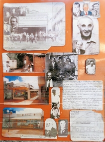 Photograph, Newton Butchers, "Newtons Butcher" -- Collage of photographs