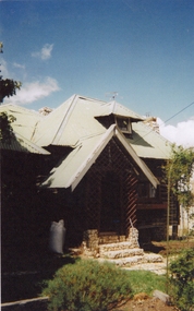 Photograph, Log House in Darlington Road Stawell Feb 1999