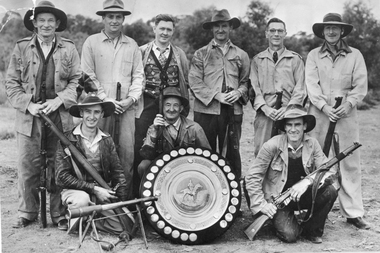 Photograph, Doug Walker's Studio, Skene Shield winners 1950-1951 and 1951-1952  Taken 1952