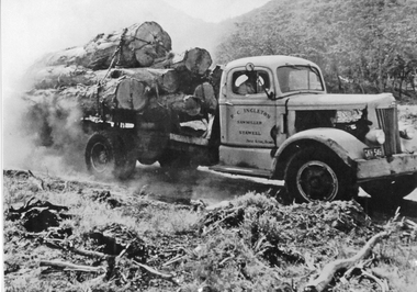 Photograph, Sawmill Truck  1963