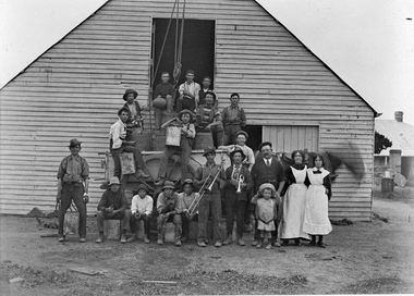 Photograph, Henry Bests Vineyard, early 1900's