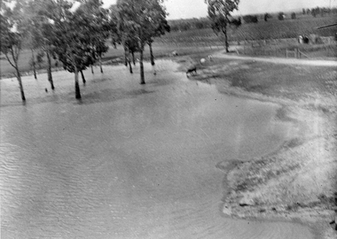 Photograph, Flood on Concongella Creek, Great Western, early 1900's