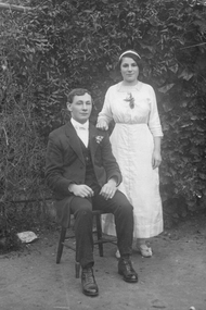 Photograph, Mr Jim Harris & Unindentified Female