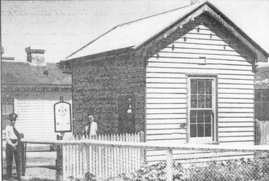 Photograph, Police Station article 1955
