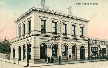 Postcard, Stawell Post Office, c1900's