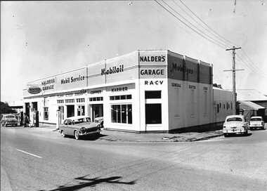 Photograph, Nalder's garage 1962