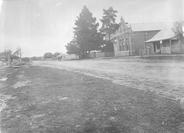 Photograph, Main Street of Great Western 1920's