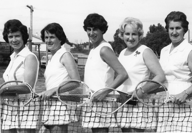 Photograph, Robbins St Matthews Tennis Team