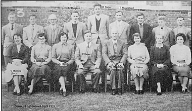 Photograph, Stawell High School Staff 1959 -- Named