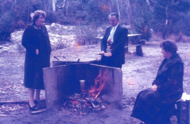 Photograph, Roy J Mitchell, Halls Gap Picnic Ground 1958