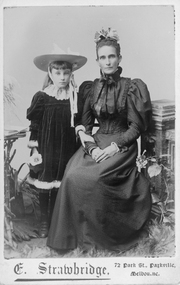 Photograph, E. Strawbridge, Henderson Family Album Photograph  c1880-1890 -- Studio Portrait