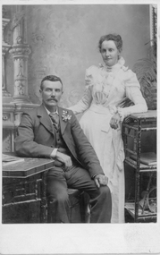 Photograph, C Hewitt Manager, Henderson Family Album Photograph  c1880-1890 -- Studio Portrait