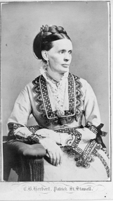 Photograph, C. Herbert Photo, Henderson Family Album Photograph  c1880-1890 -- Studio Portrait