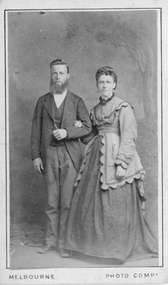 Photograph, Melbourne Photo Company, Mr McCracken & Mrs McCracken nee Unknown