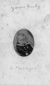 Photograph, Photograph of infant Mathers