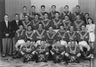 Photograph, Warriors Football Club Team 1956