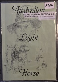 Booklet, Australian Light Horse