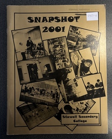Magazine, Stawell Technical School, Stawell Secondary College Magazine Snapshot 2001, 1985