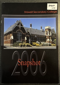 Magazine, Stawell Technical School, Stawell Secondary College Snapshot 2006, 1985