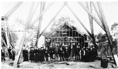 Photograph, Kinsella Family Lubeck, Cahill Mine Stawell c 1896, 1896
