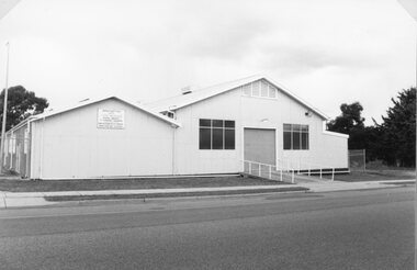 Photograph, Stawell Drill Hall in Sloane Street c1900