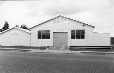 Photograph, Stawell Drill Hall in Sloane Street c1900
