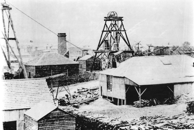 Photograph, Scothman's United Mine c1877.  Same as 6791