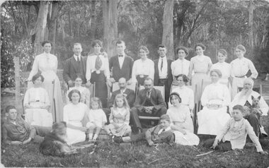 Photograph - Greenwood Family Group c 1920, c 1920