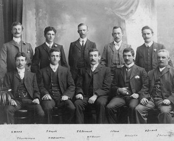 Photograph - Committee F.R.C. 1904 & 05