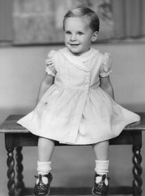 Photograph, 3 Year Old Girl -- Unknown Name