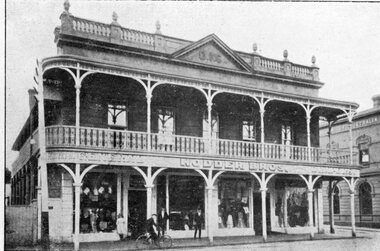 Photograph, Hodder Bros General Drapers c1910