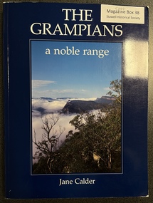 Book, Victorian national Parks Assn, The Grampians A Noble Range, 1987