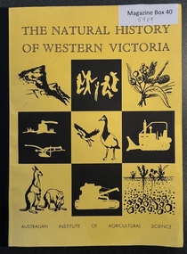 Book - Science, The Natural History of Western Victoria, 1974