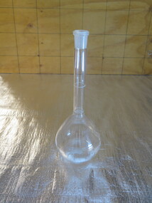 Realia - Glassware, Schott Duran Silber Brand, Aunde / Norwellan