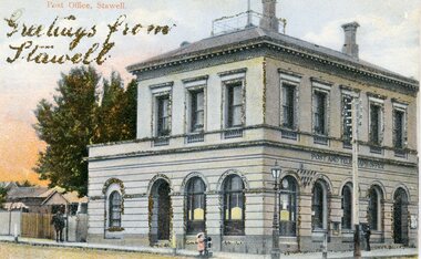Photograph, Greetings from Stawell -- Postcard