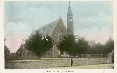 Photograph - Postcard - Colour, R.C. Church Stawell