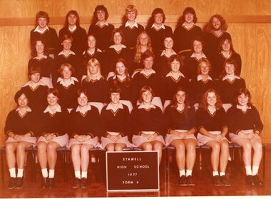 Photograph, Stawell High School Form 6 1977, 1977