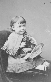 Photograph - Portrait, Edith Huttley (nee) Martin as a Child