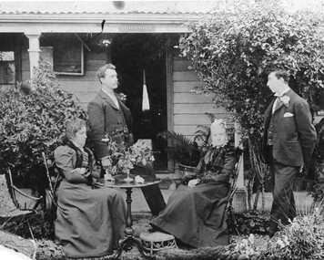 Photograph, Family at Burnside Cottage