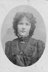 Photograph, Young Woman -- Studio Portrait