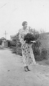 Photograph - Portrait, Lorna as a Bridesmaid