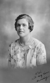 Photograph - Portrait, Lorna as Bridesmaid