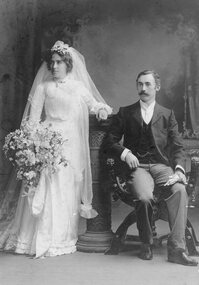Photograph, Wedding Portrait, December 1908