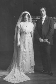 Photograph - Portrait, Bride and Groom