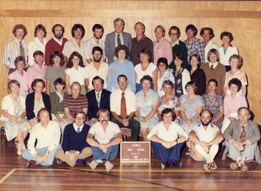 Photograph - Group Portrait, Teaching Staff Stawell High School 1982