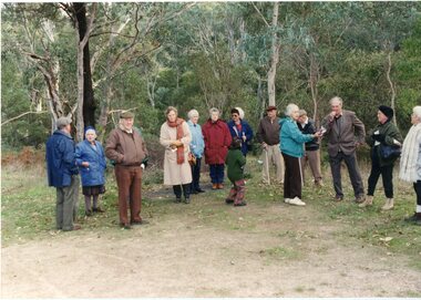 Photograph, Stawell Historical Society members on excursion