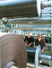 Photograph - Aunde Album 29, Examing Lower spool, 2002